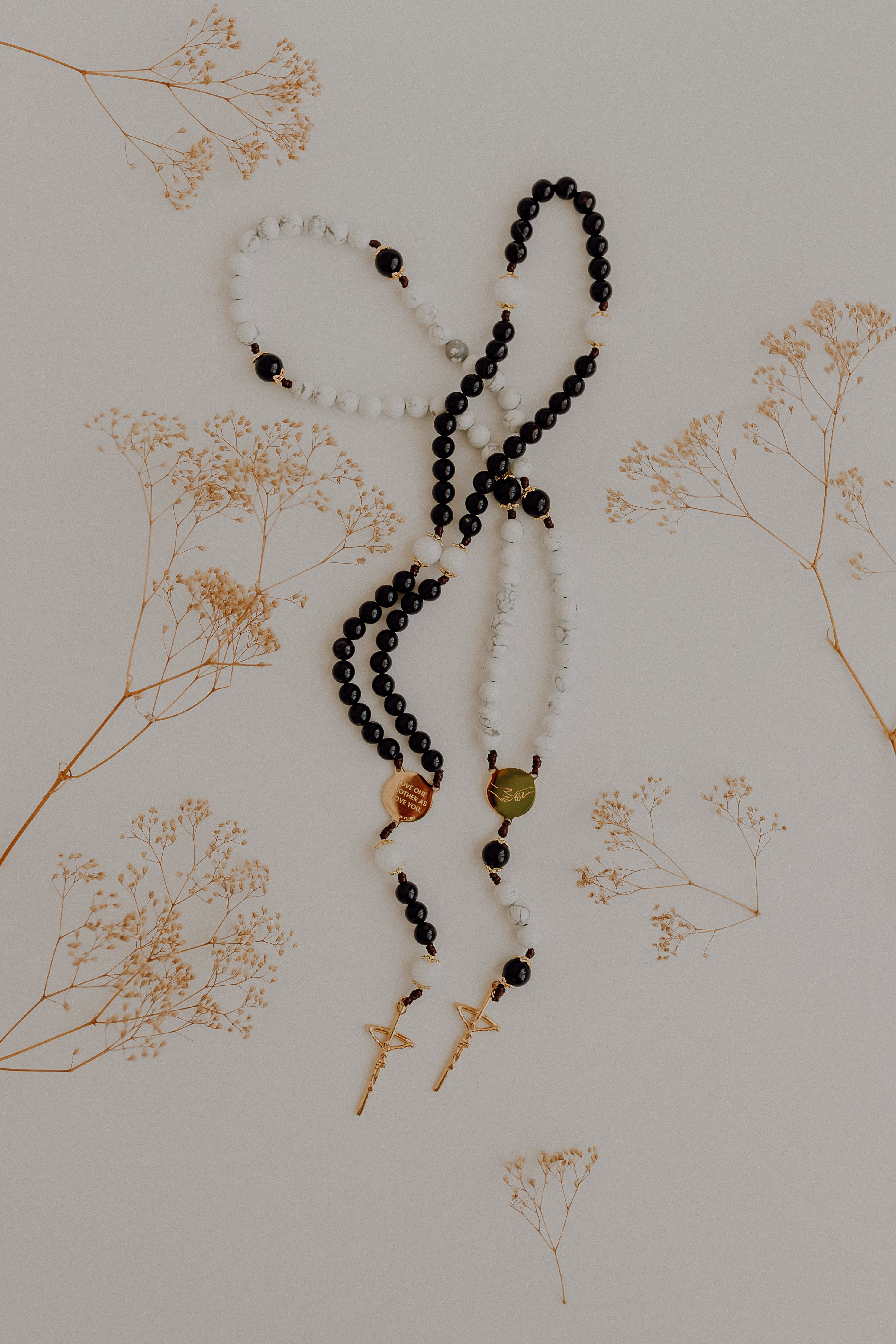 PREORDER | Bride & Groom Rosary Set