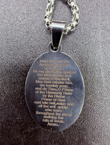 St. Michael Necklace – Catholic Protection Medal Pendant for Men & Women